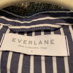 Everlane dress blue and white striped  dress